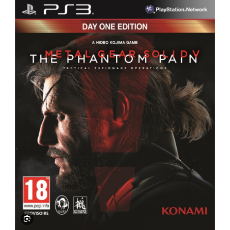 Jeux PS3 : Metal Gear Solid V The Phantom Pain - Occasion