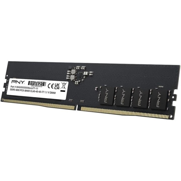 Mémoire PNY Performance 8 Go (1 × 8 Go) DDR5 4800 MHz | Ordiland