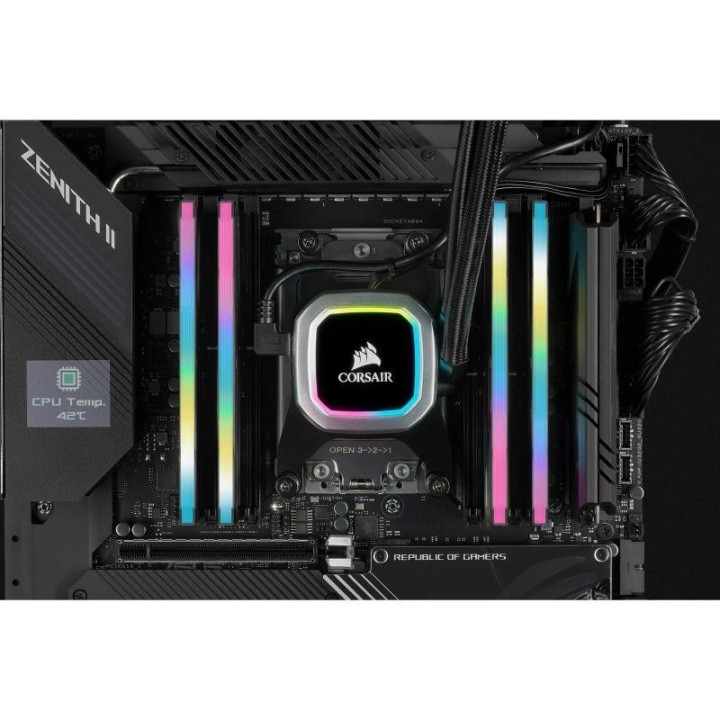 Mémoire Corsair Vengeance RGB PRO SL 32 Go (2 × 16 | Ordiland