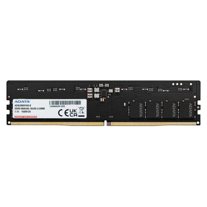 Mémoire ADATA Standard 8 Go (1 × 8 Go) DDR5 5600 MHz | Ordiland