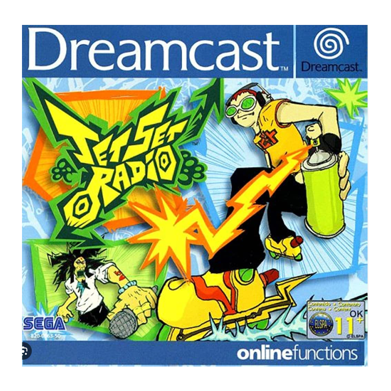 Jeux Dreamcast : Jet Set Radio - Occasion "Complet"