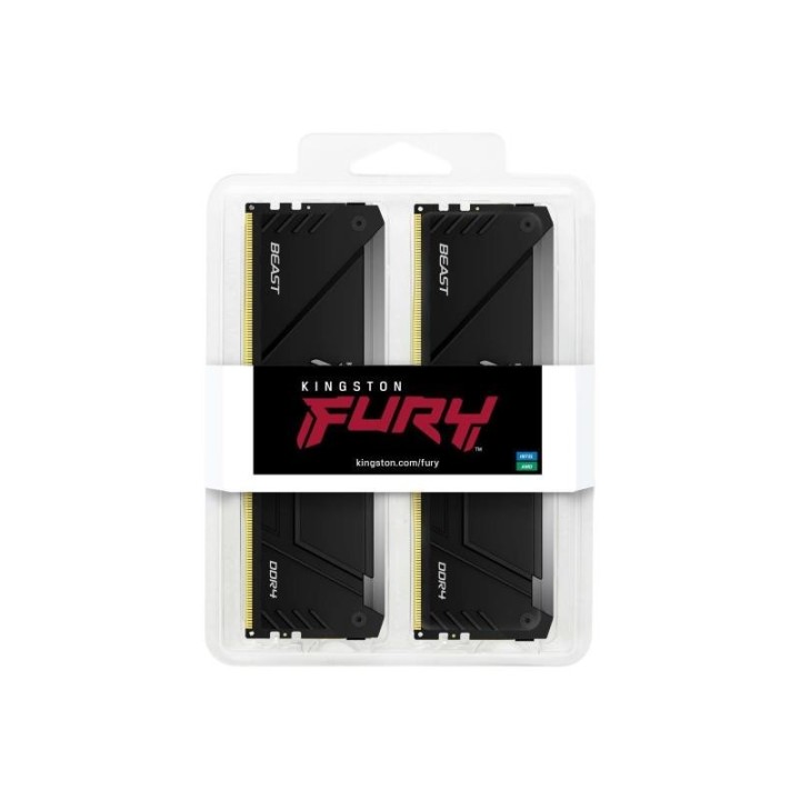Mémoire Kingston 32 Go (2 × 16 Go) DDR4 3600 MHz CL18 | Ordiland