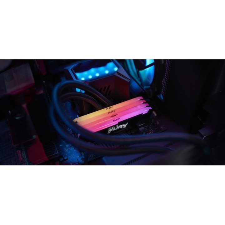 Mémoire Kingston FURY Beast RGB 8 Go (1 × 8 Go) DDR4 | Ordiland