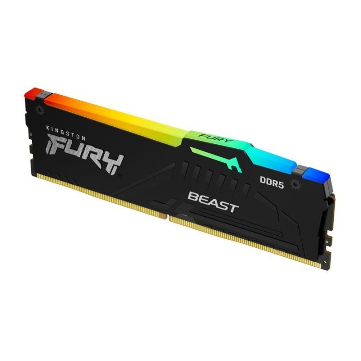 Mémoire Kingston FURY Beast RGB 16 Go (1 × 16 Go) | Ordiland
