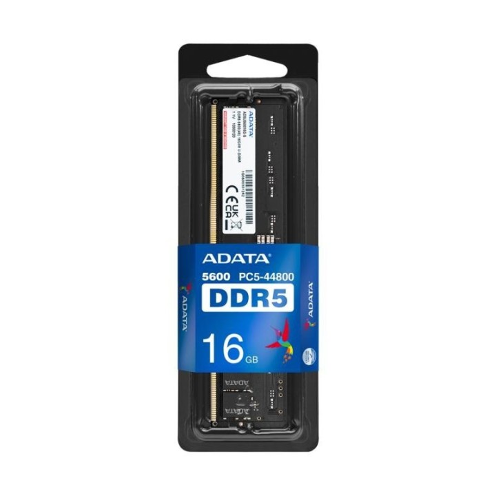 Mémoire ADATA Standard 16 Go (1 × 16 Go) DDR5 5600 | Ordiland