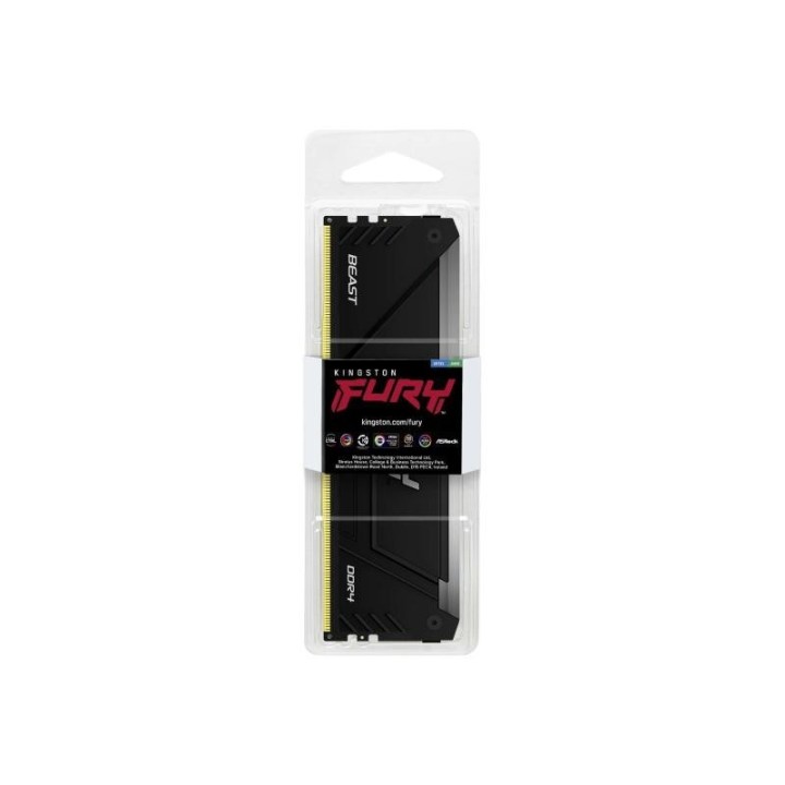 Mémoire Kingston FURY Beast RGB 8 Go (1 × 8 Go) DDR4 | Ordiland