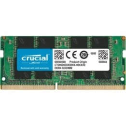 Mémoire Crucial 16 Go (1 × 16 Go) DDR4 3200 MHz CL22 | Ordiland
