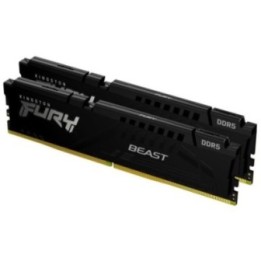 Mémoire Kingston FURY Beast 32 Go (2 × 16 Go) DDR5 6000 MHz CL36 Noir