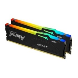 Mémoire Kingston 16 Go (2 × 8 Go) DDR5 5200 MHz CL40 RGB