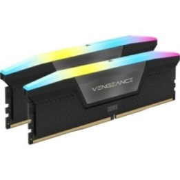 Mémoire Corsair Vengeance RGB 32 Go (2 × 16 Go) DDR5 6400 MHz CL36 (CMH32GX5M2B6400Z36)