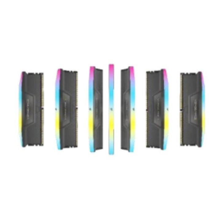 Mémoire Corsair Vengeance RGB 32 Go (2 × 16 Go) DDR5 6000 MHz CL38 (CMH32GX5M2D6000Z38)