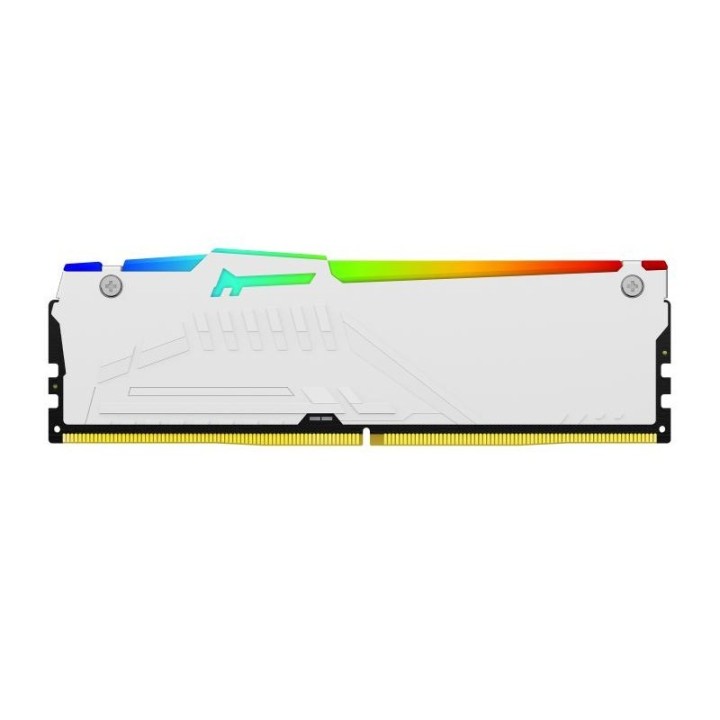 Mémoire Kingston FURY Beast 32 Go (2 × 16 Go) DDR5 6000 MHz CL36 RGB Blanc