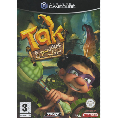 Jeu GameCube : Tak et le Pouvoir de Juju (Complet) - Occasion