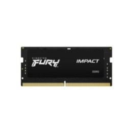Mémoire Kingston FURY Impact 16 Go (1 × 16 Go) DDR5 5600 MHz CL40 SO-DIMM Noir