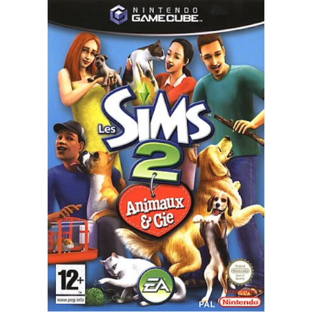 Jeu GameCube : Les Sims 2 Animaux et Cie - Occasion