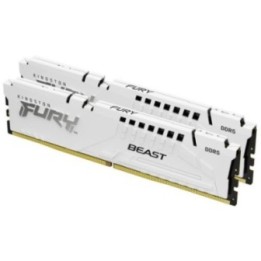 Mémoire Kingston FURY Beast 32 Go (2 × 16 Go) DDR5 6000 MHz CL30 Blanc