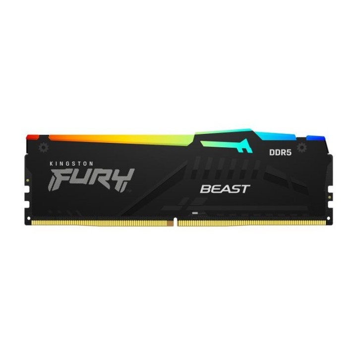 Mémoire Kingston FURY Beast RGB 64 Go (2 × 32 Go) DDR5 6000 MHz CL30