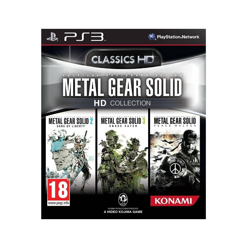 Jeux PS3 : Metal Gear Solid HD Collection - Occasion