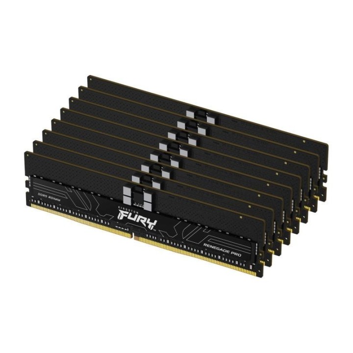 Mémoire Kingston 256 Go (8 × 32 Go) DDR5 5600 MHz CL28 ECC