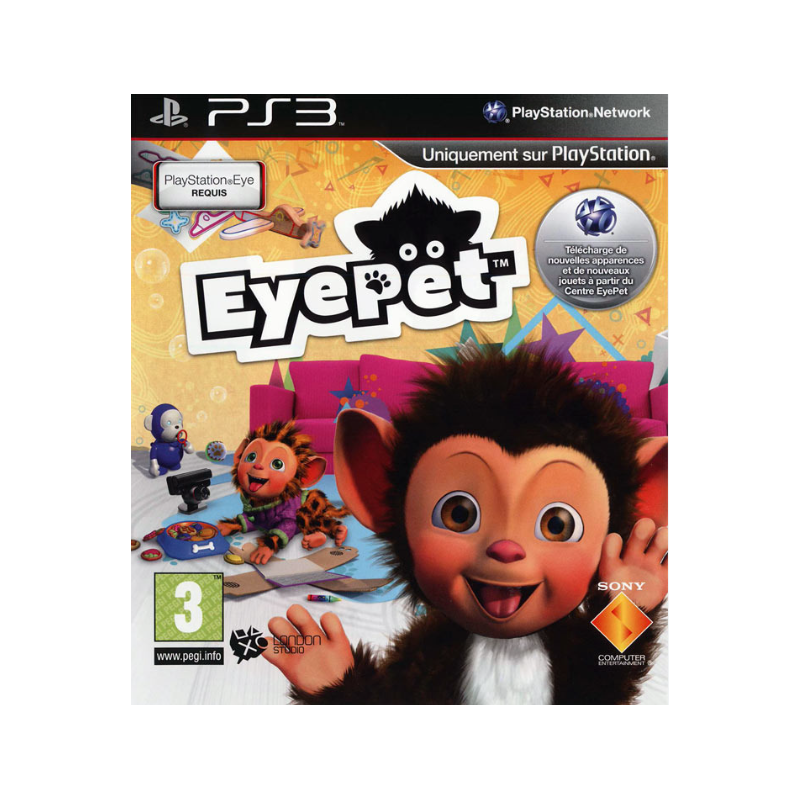 Jeux PS3 : EyePet - Occasion