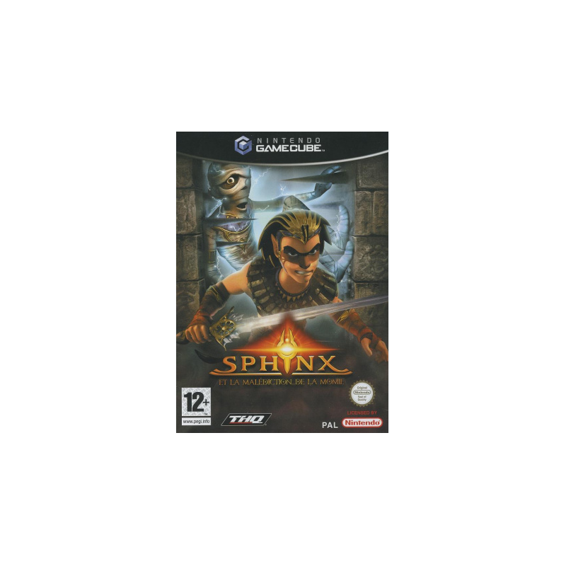 Jeu Gamecube : Sphinx et la malédiction de la momie Pal FR (Complet)