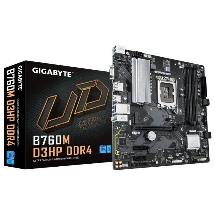 Carte mère Gigabyte B760M D3HP DDR4 - LGA 1700 | Ordiland