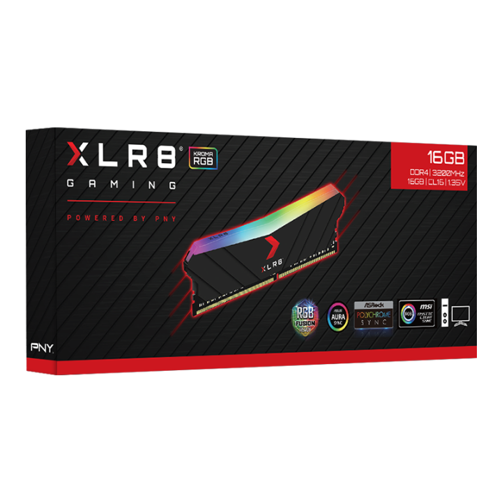 Mémoire PNY XLR8 Gaming EPIC-X RGB 16 Go (1 × 16 Go) | Ordiland