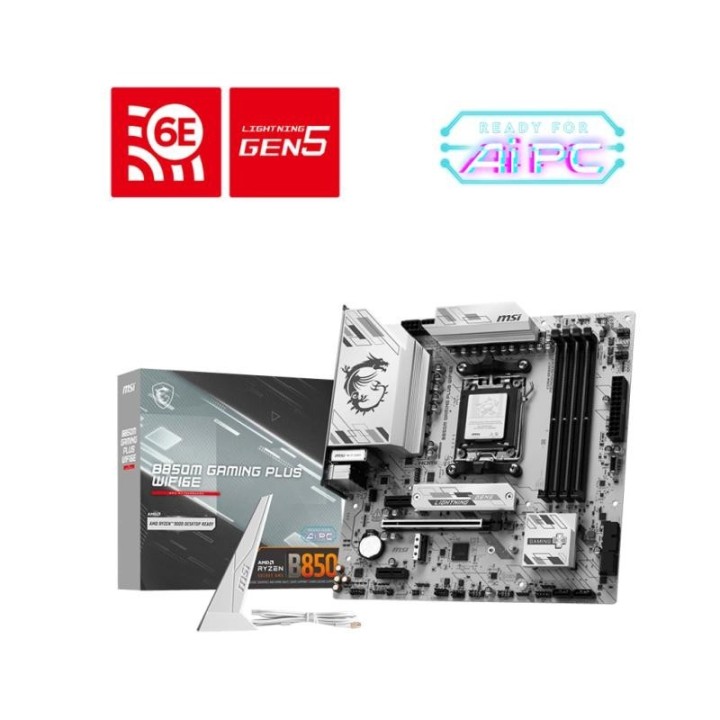 Carte mère MSI B850M Gaming Plus WIFI6E - AM5 | Ordiland