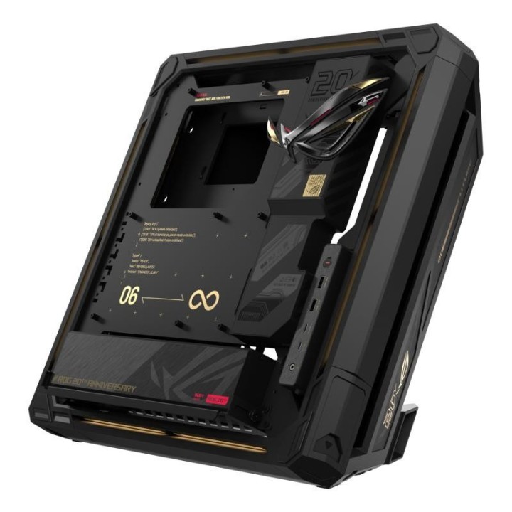 Boîtier ASUS ROG GR20 Edition 20 Midi Tower Noir / Or | Ordiland