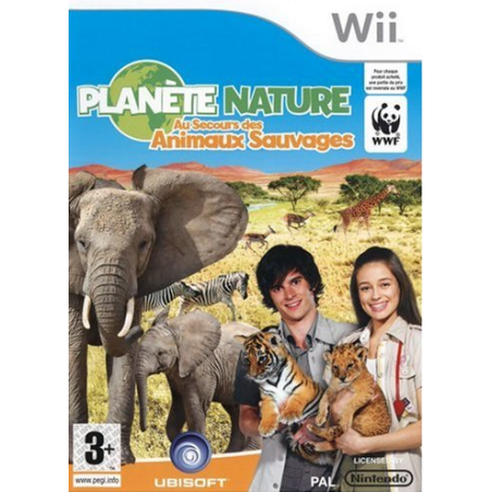 Jeux Wii : Planète Nature Au secours des animaux sauvage  - Occasion