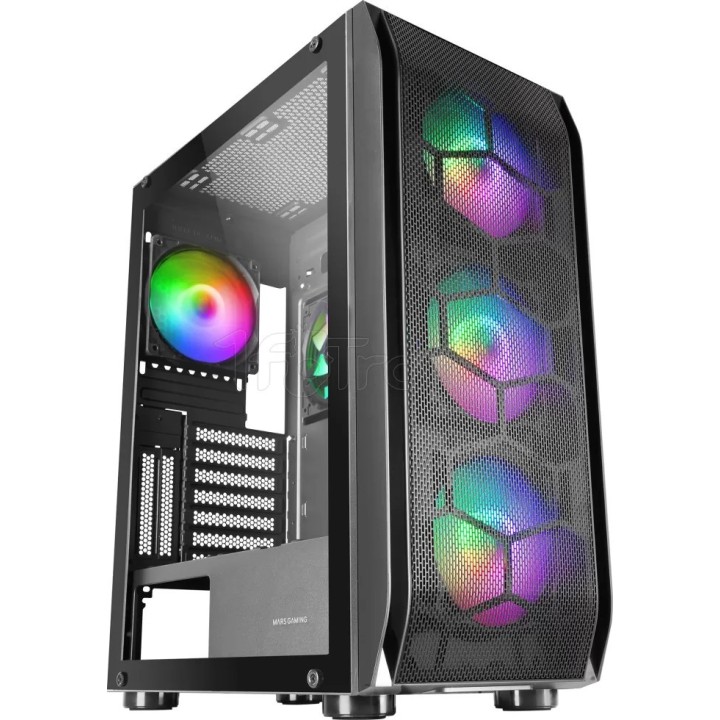 Boîtier Moyen Tour E-ATX Mars Gaming MC-KX RGB avec | Ordiland