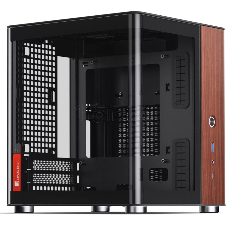 Boîtier Mini Tour Mini ITX Jonsbo TK-0 avec panneaux | Ordiland