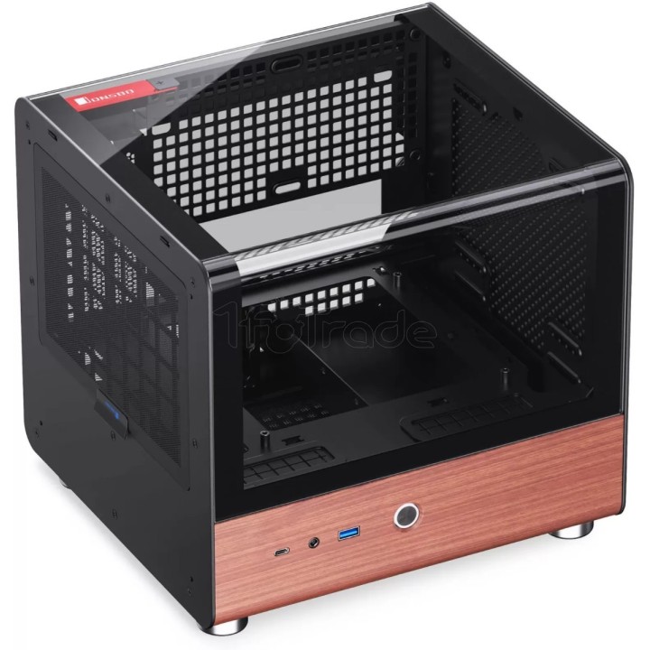 Boîtier Mini Tour Mini ITX Jonsbo TK-0 avec panneaux | Ordiland