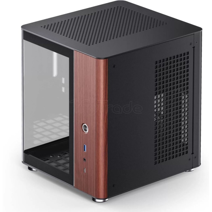Boîtier Mini Tour Mini ITX Jonsbo TK-0 avec panneaux | Ordiland