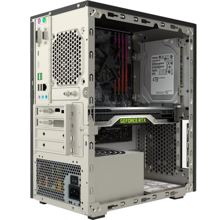 Boîtier Mini Tour Micro ATX iTek Smallcom-P (Noir) | Ordiland