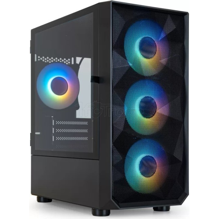 Boîtier Mini Tour Micro ATX TooQ Seizure TQGCC901-B | Ordiland