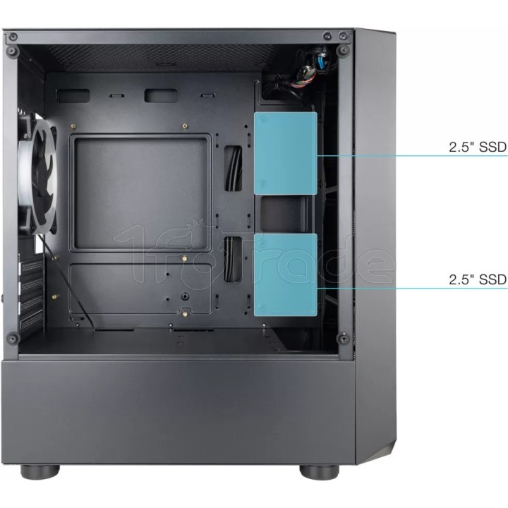 Boîtier Mini Tour Micro ATX TooQ Seizure TQGCC901-B | Ordiland