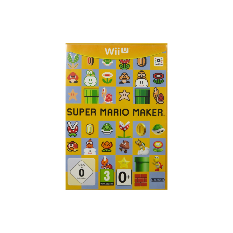 Jeux Wii U : Super Mario Maker - Occasion