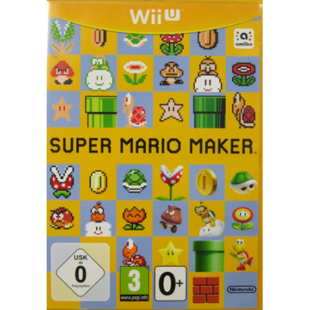 Jeux Wii U : Super Mario Maker - Occasion