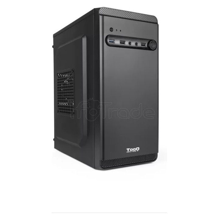 Boîtier Mini Tour Micro ATX TooQ TQC-4702U3C-B (Noir) | Ordiland