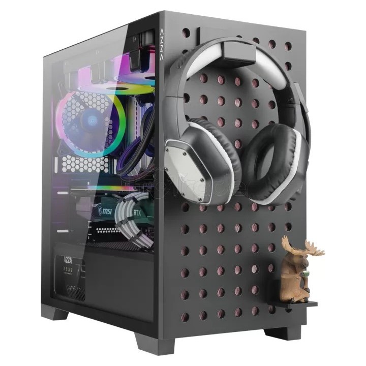 Boîtier Mini Tour Micro ATX Azza Elise RGB avec | Ordiland