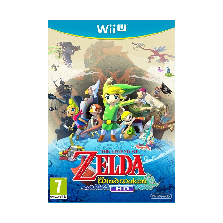 Jeux Wii U : The Legend of Zelda, The Windwaker HD | Ordiland