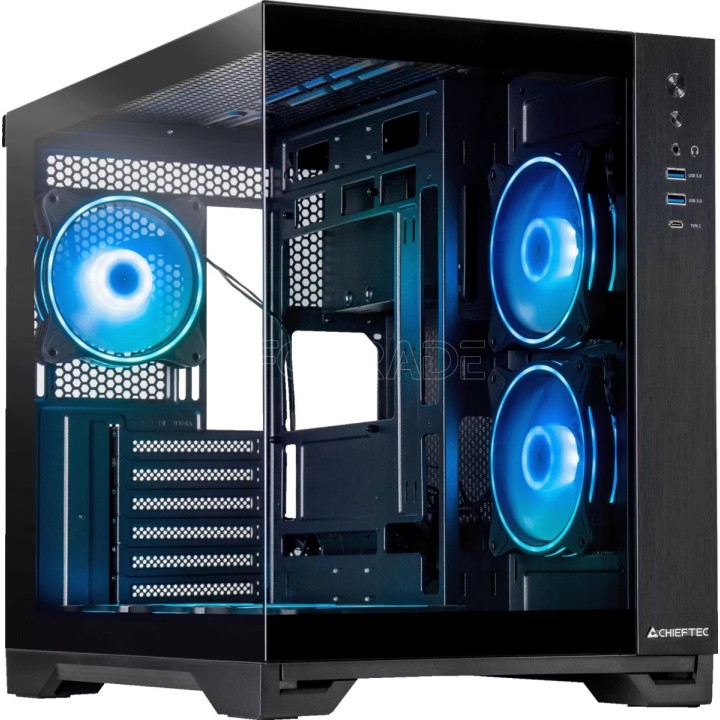 Boîtier Mini Tour Micro ATX Chieftec Visio RGB avec | Ordiland
