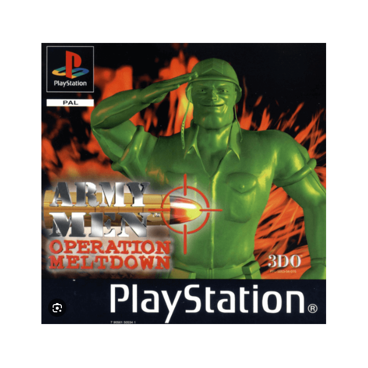 Jeux PS1 : Army Men Operation Meltdown - Occasion | Ordiland