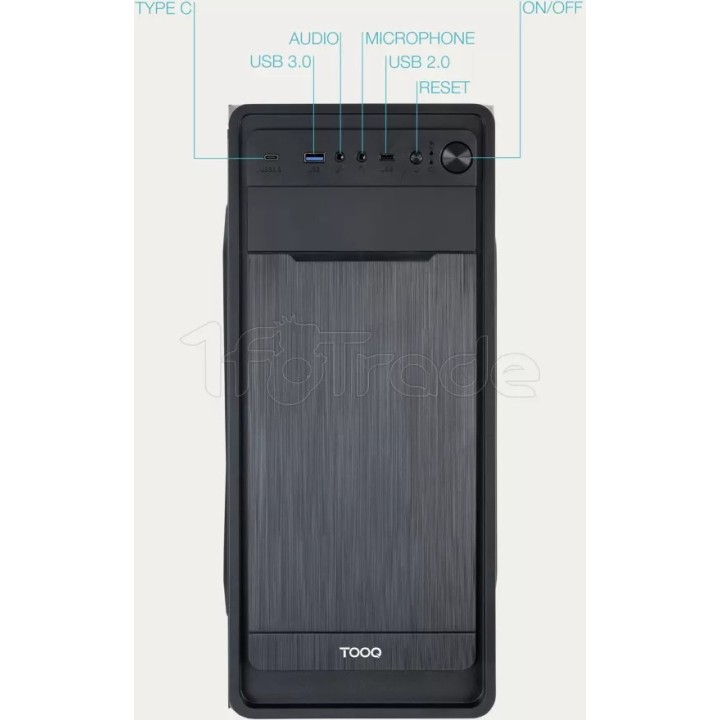 Boîtier Moyen Tour ATX TooQ Prisma Ultra avec | Ordiland