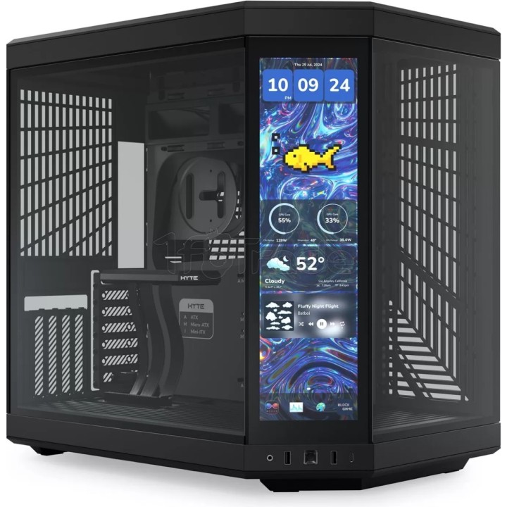 Boîtier Moyen Tour E-ATX Hyte Y70 Touch Infinite avec | Ordiland