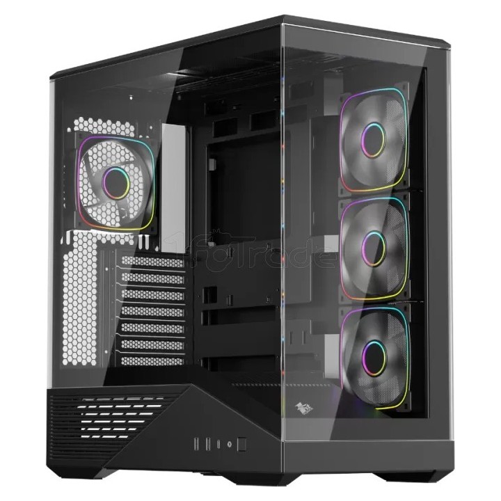 Boîtier Moyen Tour ATX 1stPlayer GM7 RGB avec | Ordiland