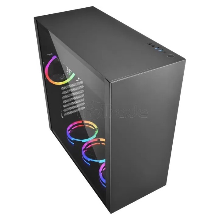 Boîtier Moyen Tour ATX Sharkoon Pure Steel RGB avec | Ordiland