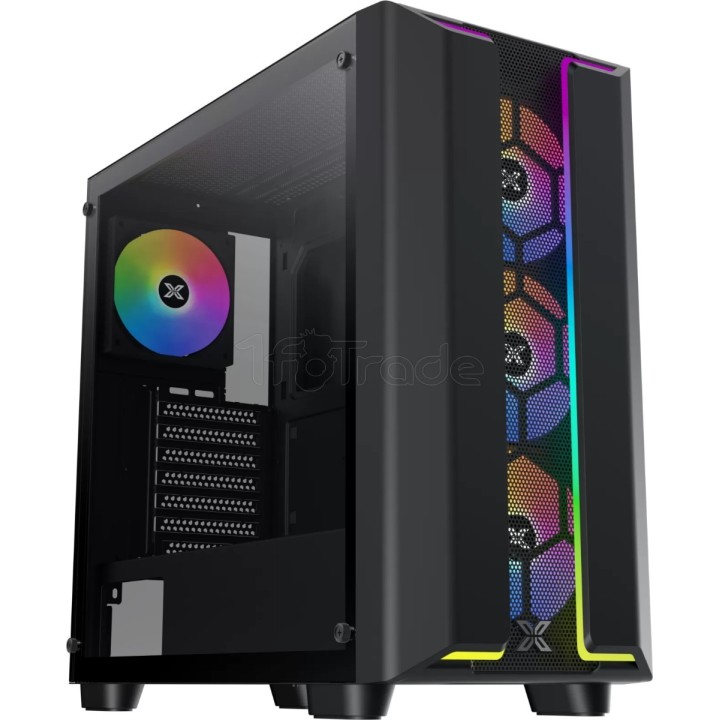 Boîtier Moyen Tour E-ATX Xigmatek Gaming Y Pro (Noir) | Ordiland
