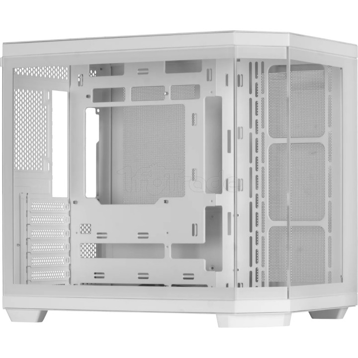 Boîtier Moyen Tour ATX Mars Gaming MC-3T Core (Blanc) | Ordiland